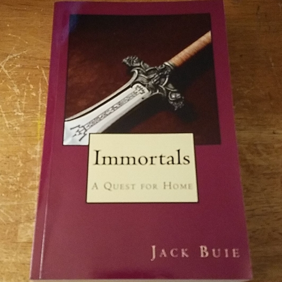 Immortals A Quest For Home by Jack Buie. BOOK - Picture 1 of 3
